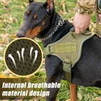 Dog Walking Accessories Dog Harness for Large Dogs Tactical Military Vest Pet German Shepherd Golden Retriever Tactical Training