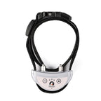 Pet Dog Anti Barking Device USB Rechargeable Dogs Training Collar Adjustable Sensitivity Pet Collar Black Gold Silver