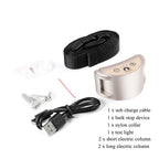 Pet Dog Anti Barking Device USB Rechargeable Dogs Training Collar Adjustable Sensitivity Pet Collar Black Gold Silver