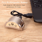 Pet Dog Anti Barking Device USB Rechargeable Dogs Training Collar Adjustable Sensitivity Pet Collar Black Gold Silver