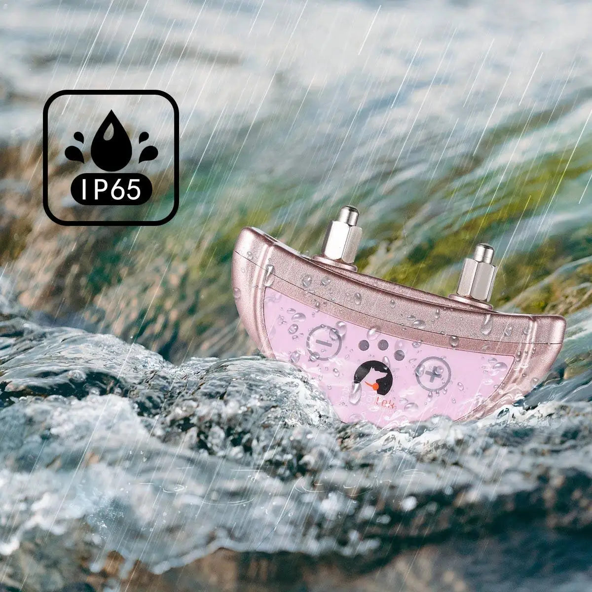 Pet Dog Anti Barking Device USB Rechargeable Dogs Training Collar Adjustable Sensitivity Pet Collar Black Gold Silver