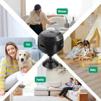 A9 WiFi Mini Camera Wireless Video Recorder Smart Home Security Camera for Infants And Pets Monitoring