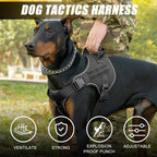 Dog Walking Accessories Dog Harness for Large Dogs Tactical Military Vest Pet German Shepherd Golden Retriever Tactical Training