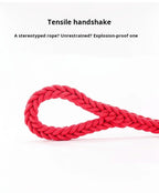 Comfort-Strong 5-Foot Braided Dog Leash: Ideal for Effective Training & Enjoyable Walks. Durability Meets Comfort