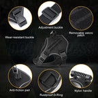 Dog Walking Accessories Dog Harness for Large Dogs Tactical Military Vest Pet German Shepherd Golden Retriever Tactical Training