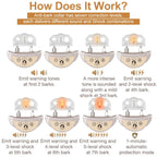 Pet Dog Anti Barking Device USB Rechargeable Dogs Training Collar Adjustable Sensitivity Pet Collar Black Gold Silver